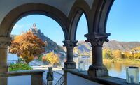 Aussicht von der Terrasse Cochem