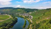 Blick auf &Uuml;rzig und das Moseltal